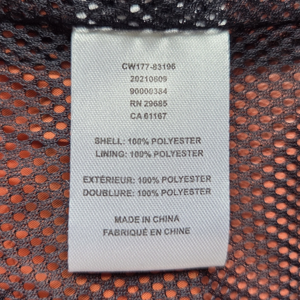 Pendleton Paradise Mini Ripstop Orange Anorak Jacket Packable Hood Womens Med. - Picture 10 of 14